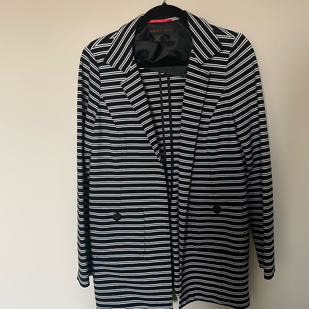 Nina Mclemore striped blazer